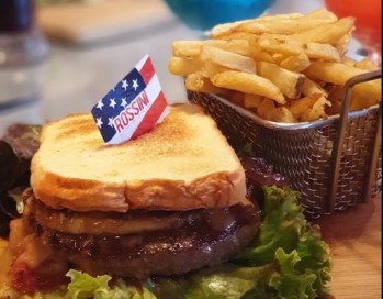 Burger ROSSINI - 200 Gr de viande BLACK-ANGUS